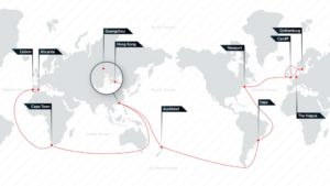 Ruta de Volvo Ocean Race 2017-2018